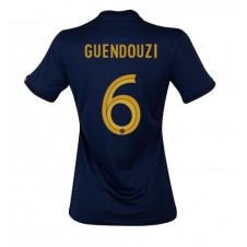 Frankrike Matteo Guendouzi #6 Hjemmedrakt Kvinner VM 2022 Kortermet